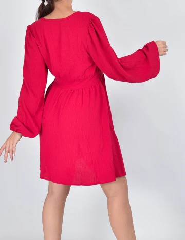 Rochie scurta SHEIN, rosu, S