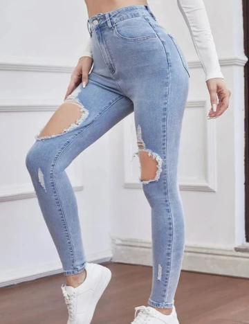 Blugi SHEIN, albastru, M