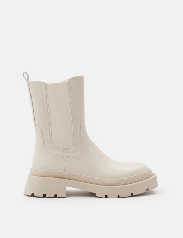 Ghete Sinsay, ecru, 40