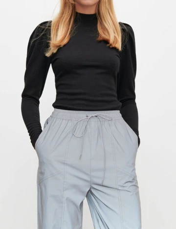 Bluza Reserved, negru, S Negru