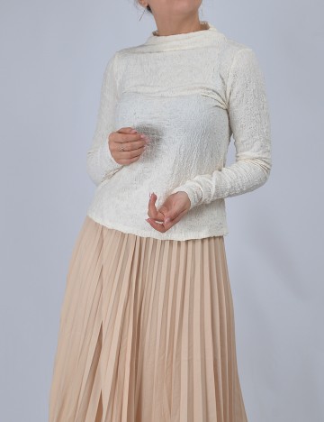 Bluza Reserved, ecru, S