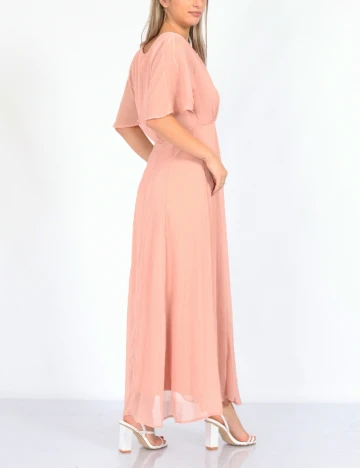 Rochie lunga Vila, roz, 36 Roz