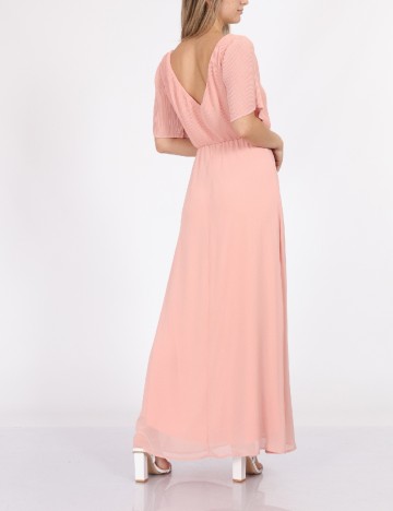 Rochie lunga Vila, roz, 38