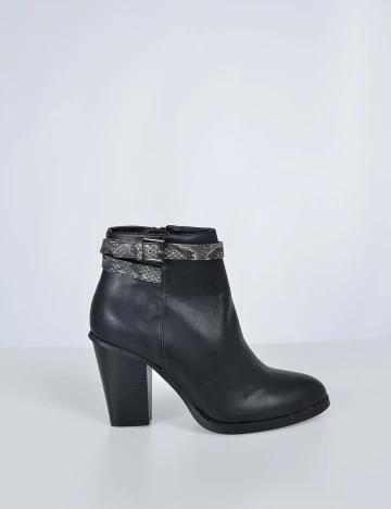 Botine Reserved, negru, 38