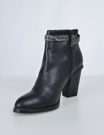 Botine Reserved, negru, 38