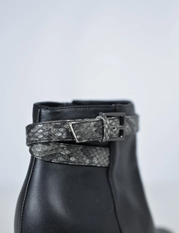 Botine Reserved, negru, 38