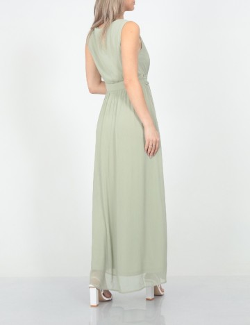 Rochie lunga Vila, verde, 34