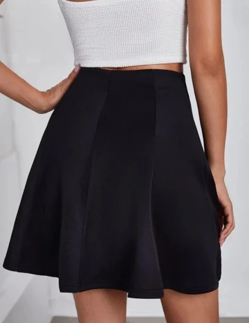 Fusta SHEIN, negru, M
