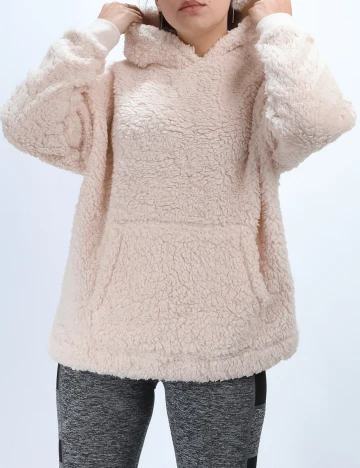 Hanorac New look, crem, M Crem
