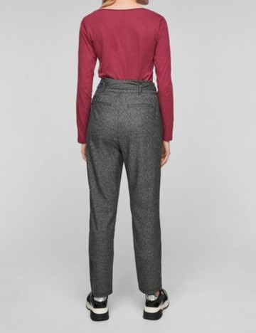 Pantaloni Q/S, gri, 36