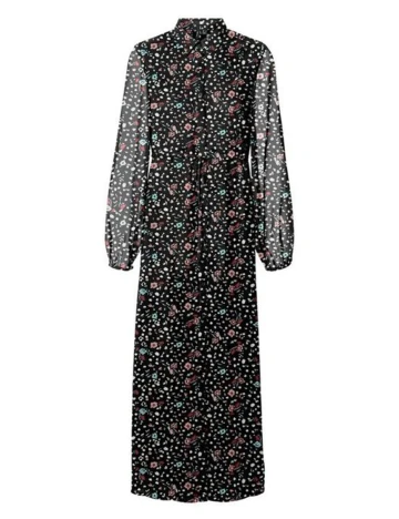 Rochie lunga Vero Moda, negru, XS