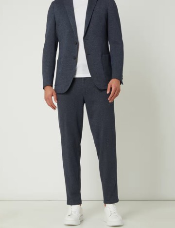 Pantaloni s.Oliver, bleumarin, 46
