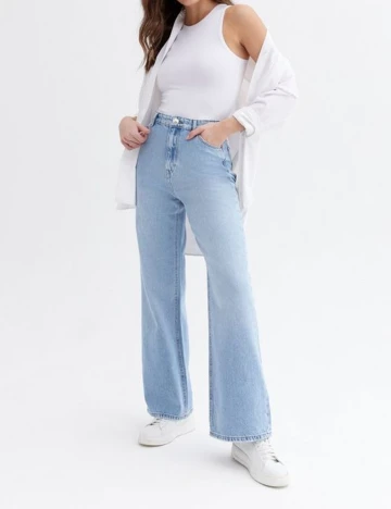 Blugi New look, albastru, 38 Albastru