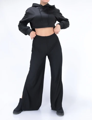 Pantaloni New look, negru, 38