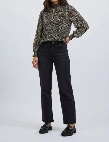 Bluza Vila, negru, 36 Negru