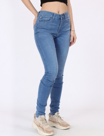 Blugi Jacqueline de Yong, albastru, S/36
