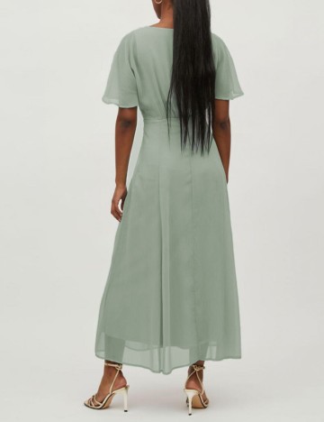 Rochie Lunga Vila, verde, 34