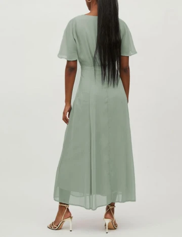 Rochie Lunga Vila, verde, 34 Verde