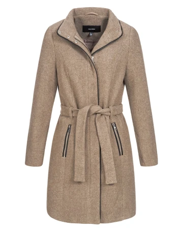 Palton Vero Moda, maro deschis, XL Maro