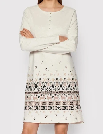 Rochie de noapte Triumph, crem, 36 Crem