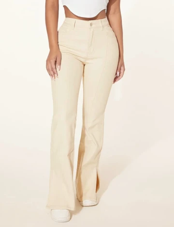 Blugi SHEIN, crem, M