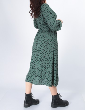Rochie Medie SHEIN, verde, M