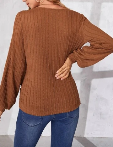 Bluza SHEIN, maro, S