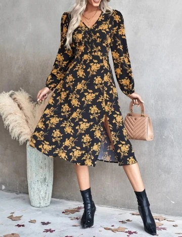 Rochie medie SHEIN, floral, M
