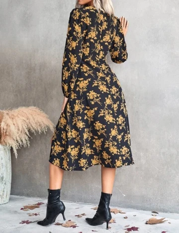 Rochie medie SHEIN, floral, M
