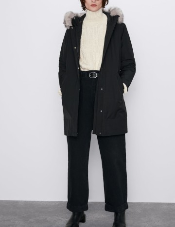 Geaca Zara, negru, XS