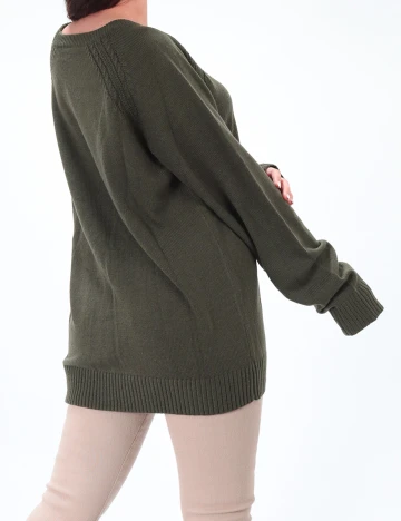 Bluza SHEIN, verde, XL