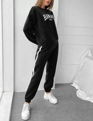 Compleu SHEIN, negru, L