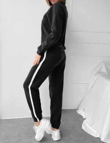 Compleu SHEIN, negru, L