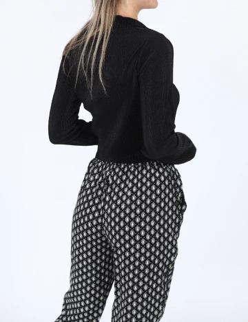 Camasa Bershka, negru, S Negru