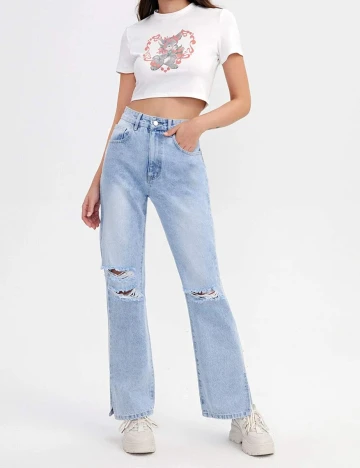 Blugi SHEIN, albastru, W27