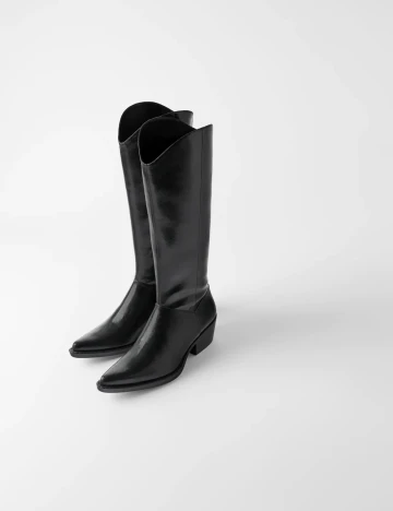 Cizme Zara, negru, 37