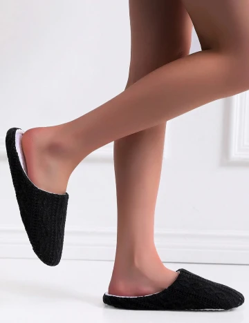 Papuci de casa SHEIN, negru, 40/41