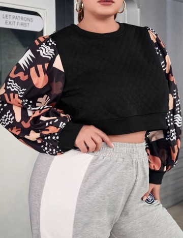 Top SHEIN CURVE, negru, 3XL