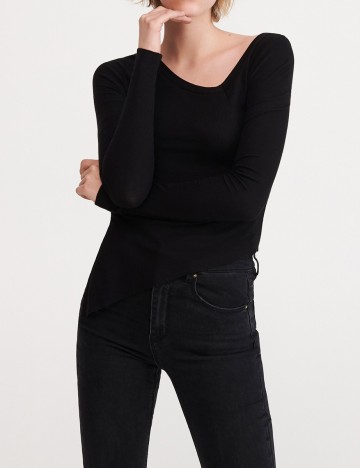 Bluza Reserved, negru, L