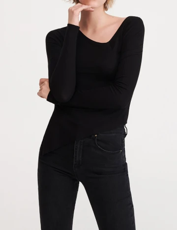 Bluza Reserved, negru, L