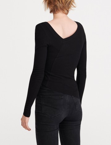 Bluza Reserved, negru, L