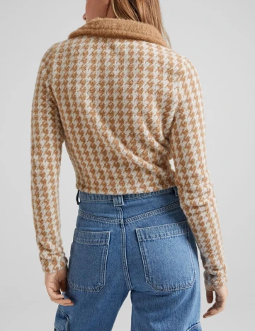 Top Bershka, maro, XS