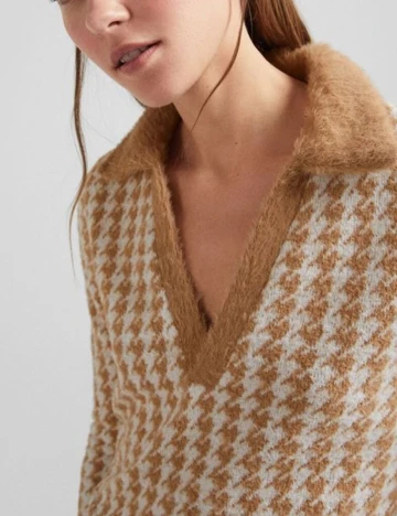 Top Bershka, maro, XS