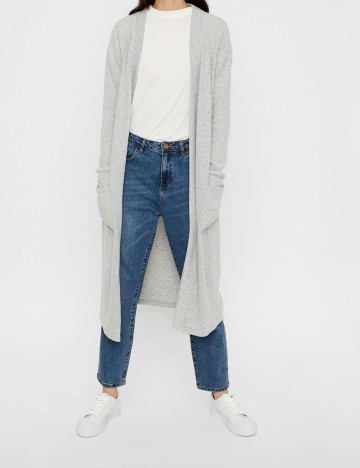 Cardigan Noisy May, gri, M