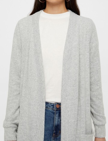 Cardigan Noisy May, gri, M