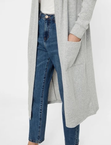 Cardigan Noisy May, gri, M