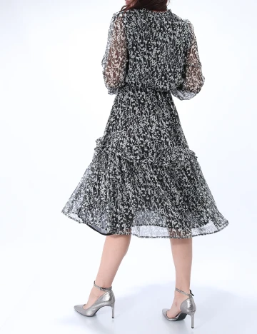 Rochie medie Reserved, negru, 36