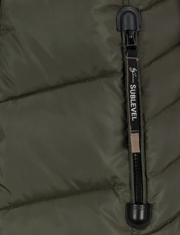 Geaca Sublevel, verde, XL