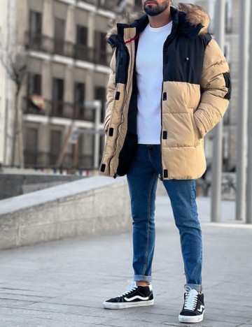 Geaca Primark, maro, XL