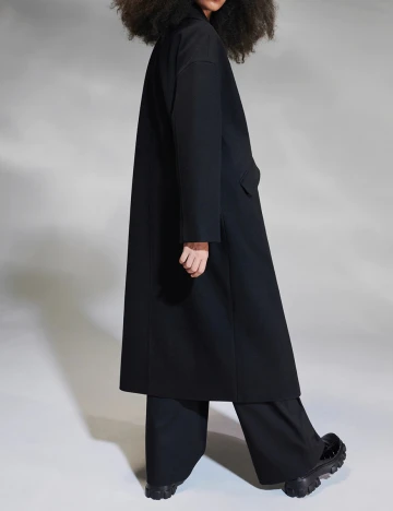 Palton Sinsay, negru, L